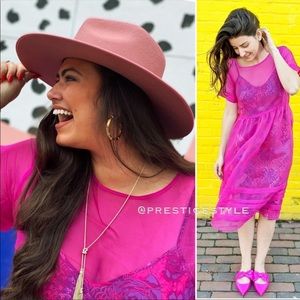 ANTHROPOLOGIE Gabrielle Silk Organza Dress